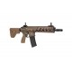 Specna Arms H12 Kestrel ETU (Tan), The Specna Arms SA-H12 ONE Kestrel ETU is a versatile M4-style airsoft rifle built for close-range and woodland gameplay
